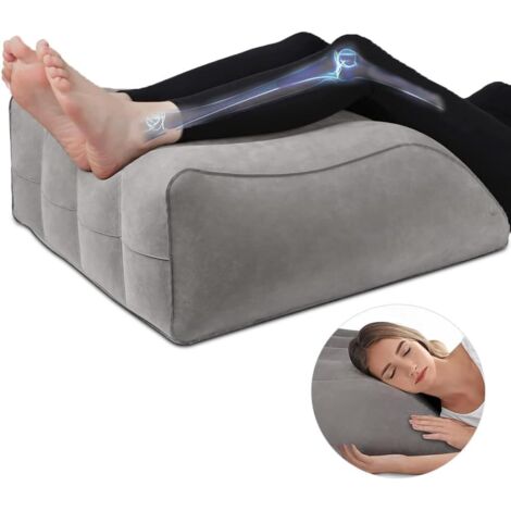 Rehausseur de jambes, coussin veineux, coussin cale gonflable, coussin cale, coussin de soutien pour jambes et genoux, coussin confortable po