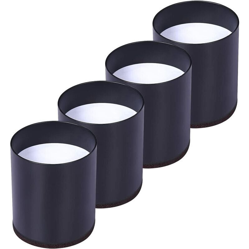 Ayyqh - Rehausseur Pieds de Lit Lot de 4 Acier Carbone, Risers de Meubles Ajoutent Hauteur de 5CM, Supportent 10000 lbs, Rehausseurs de Table, Chaise