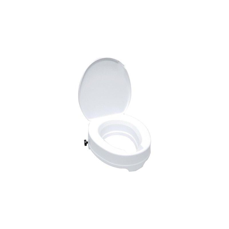 Rehausseur wc 10 cm +abatt blanc Delabie 435