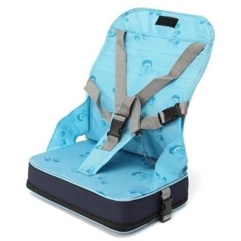Réhausseur Siège de Table Bébé - Pliable, Léger, Harnais 5-Points