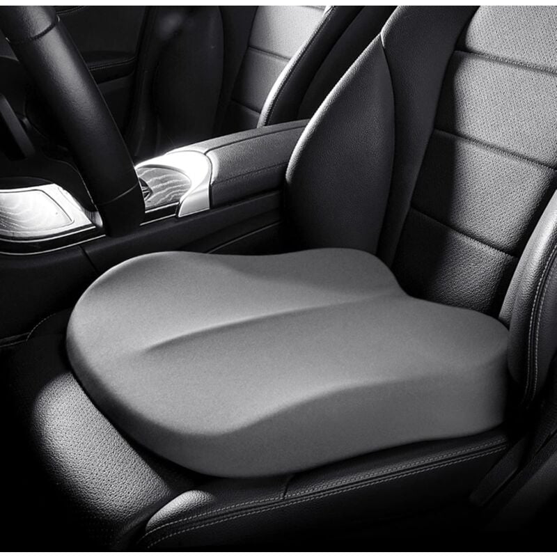 Rehausseur Voiture Adulte, Coussin Siege Voiture Auto Portable, Coussin Voiture Conducteur Doux, Augmente Efficacement Le Champ de Vision de 10 cm,