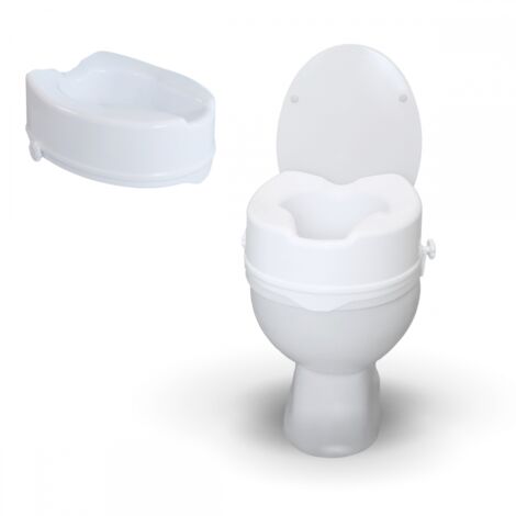 Réhausseur WC Sans couvercle Réglable en hauteur 14 cm Titan Mobiclinic