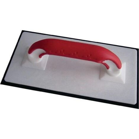 Reibebrett mit 2-K-Griff, mit Zellgummiauflage Kunststoff L280xB140xS10mm