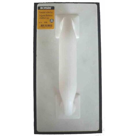 Reibebrett mit Kautschuk-Auflage Auflage 10mm stark, schwarz, 14x28cm