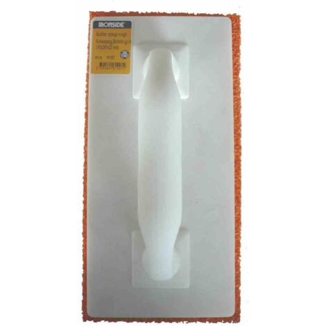 Reibebrett mit Schwammgummi 14x28cm, Auflage 20mm, rot