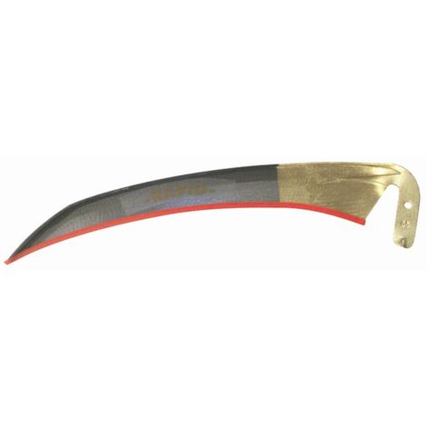 Reichsformsense poliert, ohne Sensenbaum Rapid, aus Metall, L 60 cm, ohne Stiel, Gewicht 2,3 kg