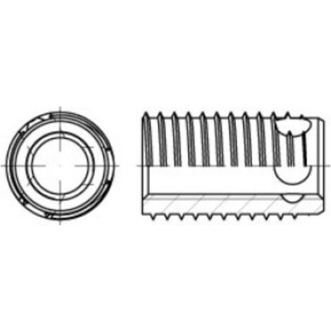 Reidl 88302 ENSAT Stahl gelb verzinkt Typ 308 M12