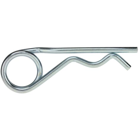 Reidl DIN 11024 Federstecker doppelt Bohrungsdurchmesser 6,3x97, Drahtdurchmesser 5,6 Stahl verzinkt