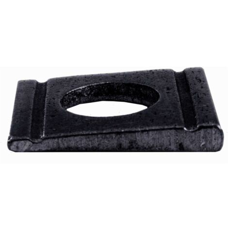 Reidl DIN 434 Scheiben für U-Träger, 24 x 50 x 6/8, keilförmig, Vierkant, Stahl blank