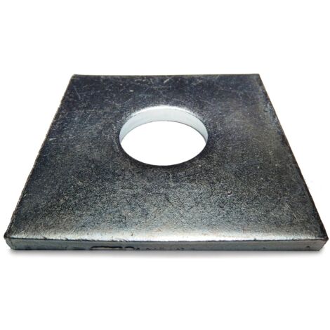 Reidl DIN 436 Scheiben 33 x 100 x 6, für Holzkonstruktionen, Vierkant, Stahl blank