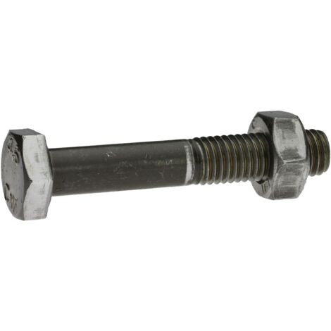 Reidl DIN 601 Sechskantschraube mit Mutter M 16 x 55 4.6 blank