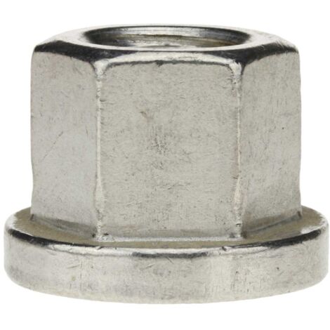 Reidl DIN 6331 Sechskantmuttern mit Bund M 10, Höhe 1,5 d, A2 blank