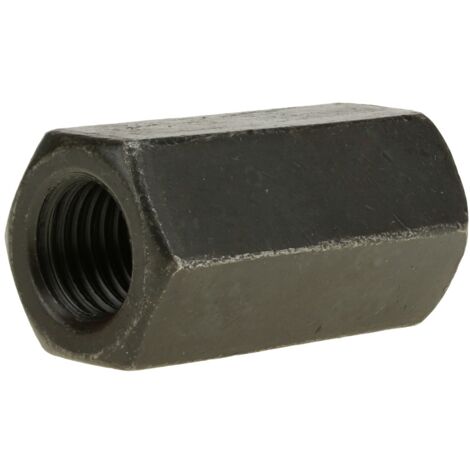 Reidl DIN 6334 Sechskantmuttern M 24, Höhe 3 d, 10 blank, Außen-Ø 41,6