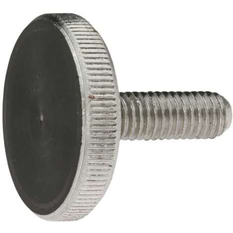 Reidl DIN 653 Rändelschrauben, niedrige Form M 4 x 25, 1.4305 blank