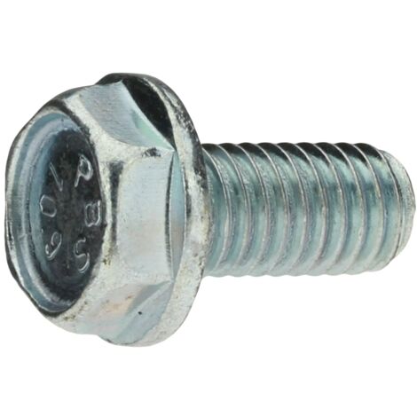 Reidl DIN 6921 Sechskantschraube mit Flansch M 12 x 60 10.9 verzinkt farblos