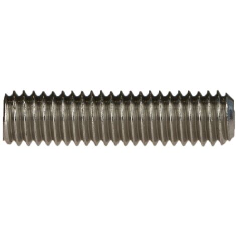 Reidl DIN 913 Gewindestifte M12x50, mit Innensechskant/Kegelkuppe, A4 blank
