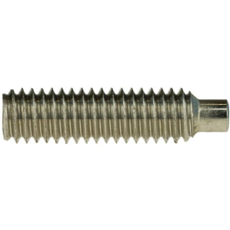 Reidl DIN 915 Gewindestifte M10x60, mit Innensechskant/Zapfen, A1 / 1.4305 blank