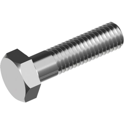 Reidl DIN 931 Sechskantschraube mit Schaft M 18 x 140 A2 blank