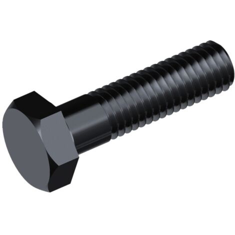 Reidl DIN 931 Sechskantschraube mit Schaft M 39 x 150 8.8 blank