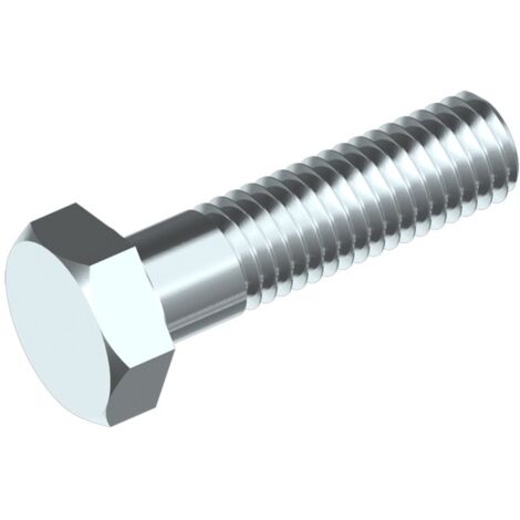 Reidl DIN 931 Sechskantschraube mit Schaft M18 x 80,  8.8 verzinkt