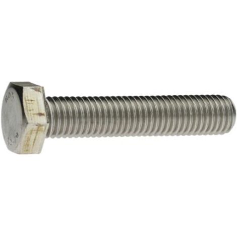 Reidl DIN 933 Sechskantschraube mit Gewinde bis Kopf M 16 x 50 A2-80 blank