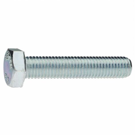 Reidl DIN 933 Sechskantschraube mit Gewinde bis Kopf M 39 x 150 8.8 verzinkt farblos