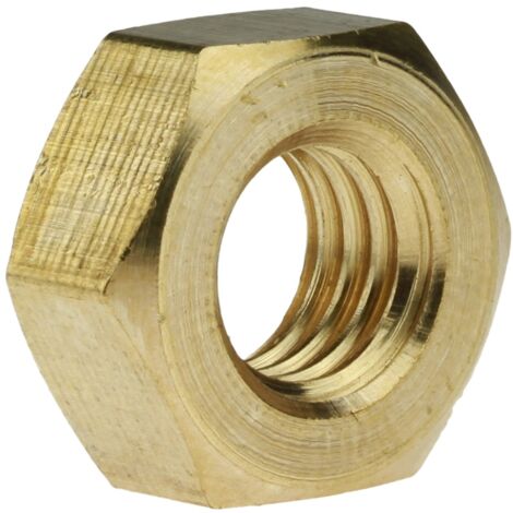 Reidl DIN 934 Sechskantmuttern, M 30, Messing blank