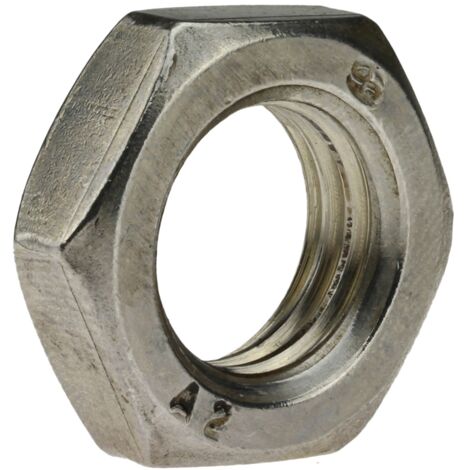 Reidl DIN 936 Sechskantmutter niedrige Form mit Fase M 42 A2 blank
