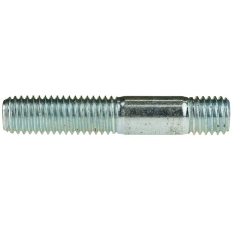 Reidl DIN 939 Stiftschrauben mit Einschraubende=1,25d, M 24 x 100, 8.8 verzinkt farblos