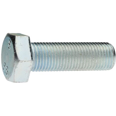 Reidl DIN 961 Sechskantschrauben Gewinde bis Kopf, Fein M 12 x 65 x 1,25, 8.8 verzinkt