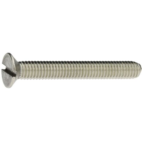 Reidl DIN 963 Senkschrauben mit Schlitz M 8 x 140, A4 blank