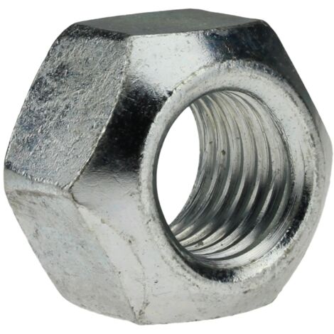 Reidl DIN 980 Sechskantmutter mit Klemmteil M 30, Form V Ganzmetall, einteilig, Stahl Klasse 10 galv. verzinkt farblos