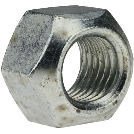 Reidl DIN 980 Sechskantmutter mit Klemmteil M 36, Form V Ganzmetall, einteilig, Stahl Klasse 8 galv. verzinkt farblos