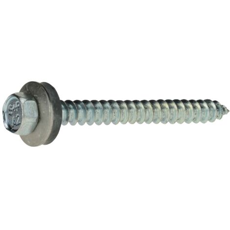 Reidl Fassadenschrauben mit Spitze 6,5 x 175 A2, Dichtscheibe 19 mm