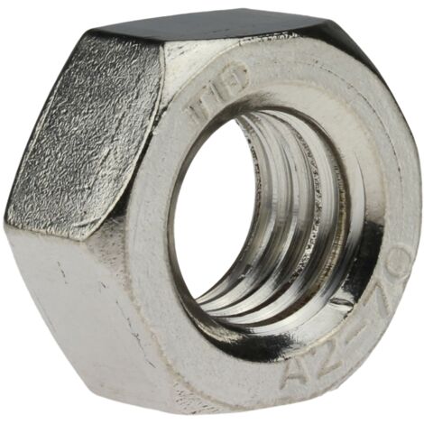 Reidl ISO 4032 Sechskantmuttern, M 24, A2 blank, SW 36