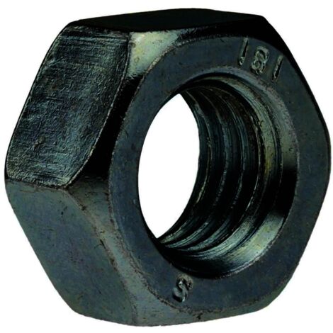Reidl ISO 4032 Sechskantmuttern, M 30,  geschwärzt, SW 46