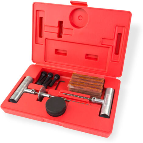 Reifenreparatur Set 40tlg. PKW Flickzeug Pannenset für Schlauchlosreifen
