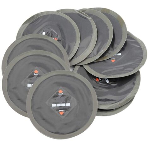 Reifenreparaturflicken, 10 Stück 90 mm Naturkautschuk-Pannenreparaturflicken für Autoreifen, Kaltreparaturflicken, schlauchlose Flicken