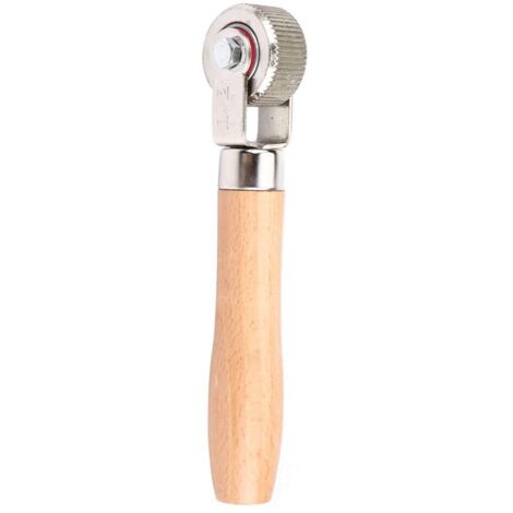 Reifenreparaturwerkzeug mit Holzgriff für Autoräder, inklusive Kugellagerrolle (mittelgroß)