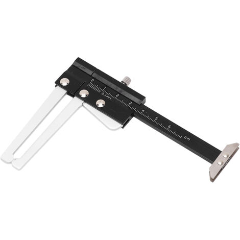 Reifentiefenmesser 0-60 mm mit Messschieber für Bremsscheiben, 0,1 mm Genauigkeit, tragbar und langlebig.