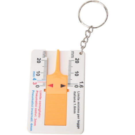 Reifentiefenmesser 0–20 mm, robustes und präzises Kunststoffgehäuse