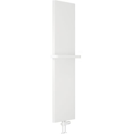 Reina Borda Vertical Designer Radiator 1800mm H x 440mm W - White Texture