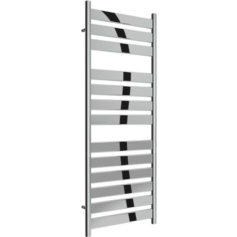 Reina Carpi Flat Panel Heated Towel Rail 1300mm H x 500mm W Chrome