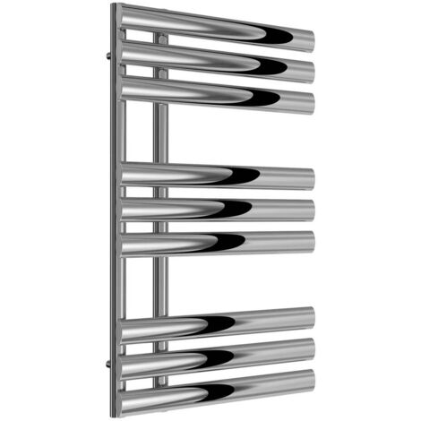 Reina Chisa Designer Heated Towel Rail 820mm H x 500mm W Chrome