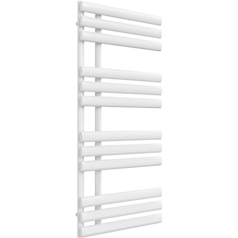 Reina - Chisa Designer Heated Towel Rail 1130mm h x 500mm w White