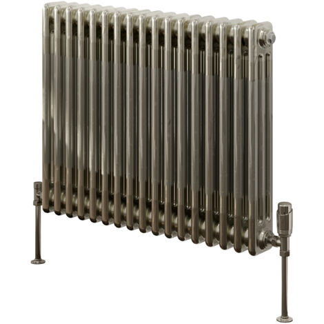 Reina Colona 2 Column Horizontal Radiator 600mm H x 785mm W - Lacquer