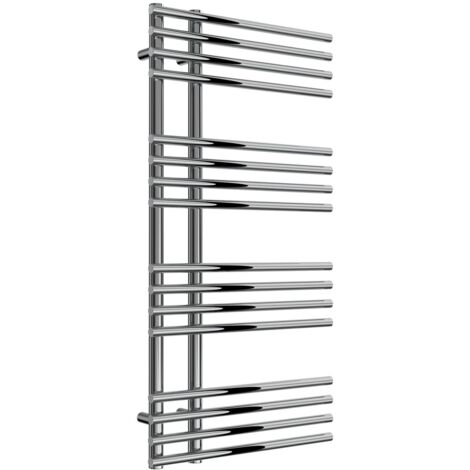 Reina Elisa Designer Heated Towel Rail 1000mm H x 500mm W Chrome