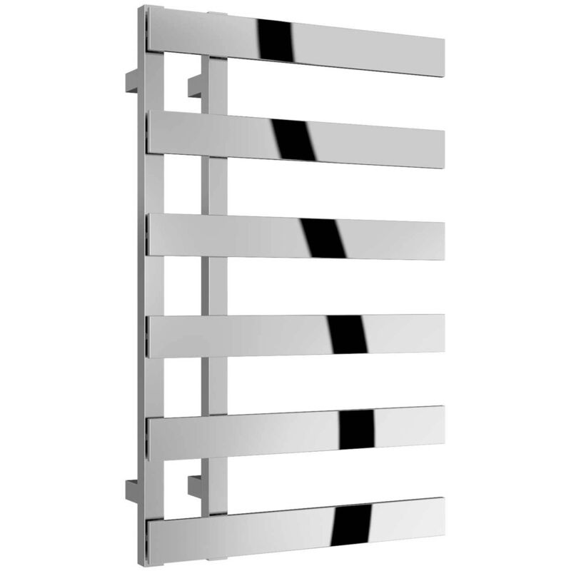 Reina - Florina Designer Heated Towel Rail 800mm h x 500mm w Chrome