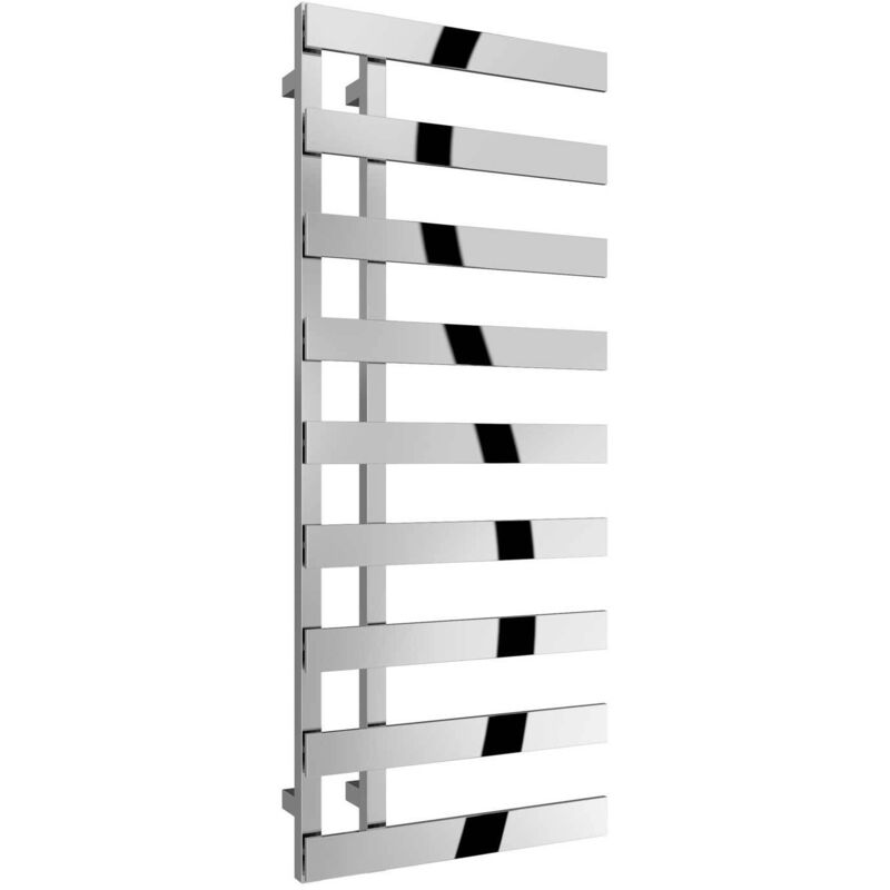 Reina - Florina Designer Heated Towel Rail 1525mm h x 500mm w Chrome