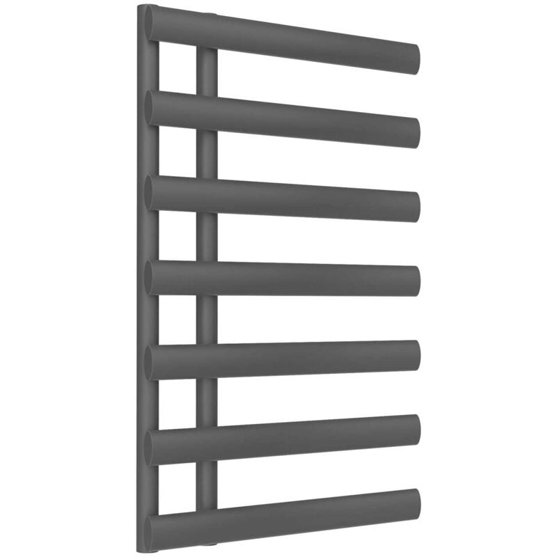 Grace Designer Heated Towel Rail 780mm h x 500mm w Anthracite - Reina